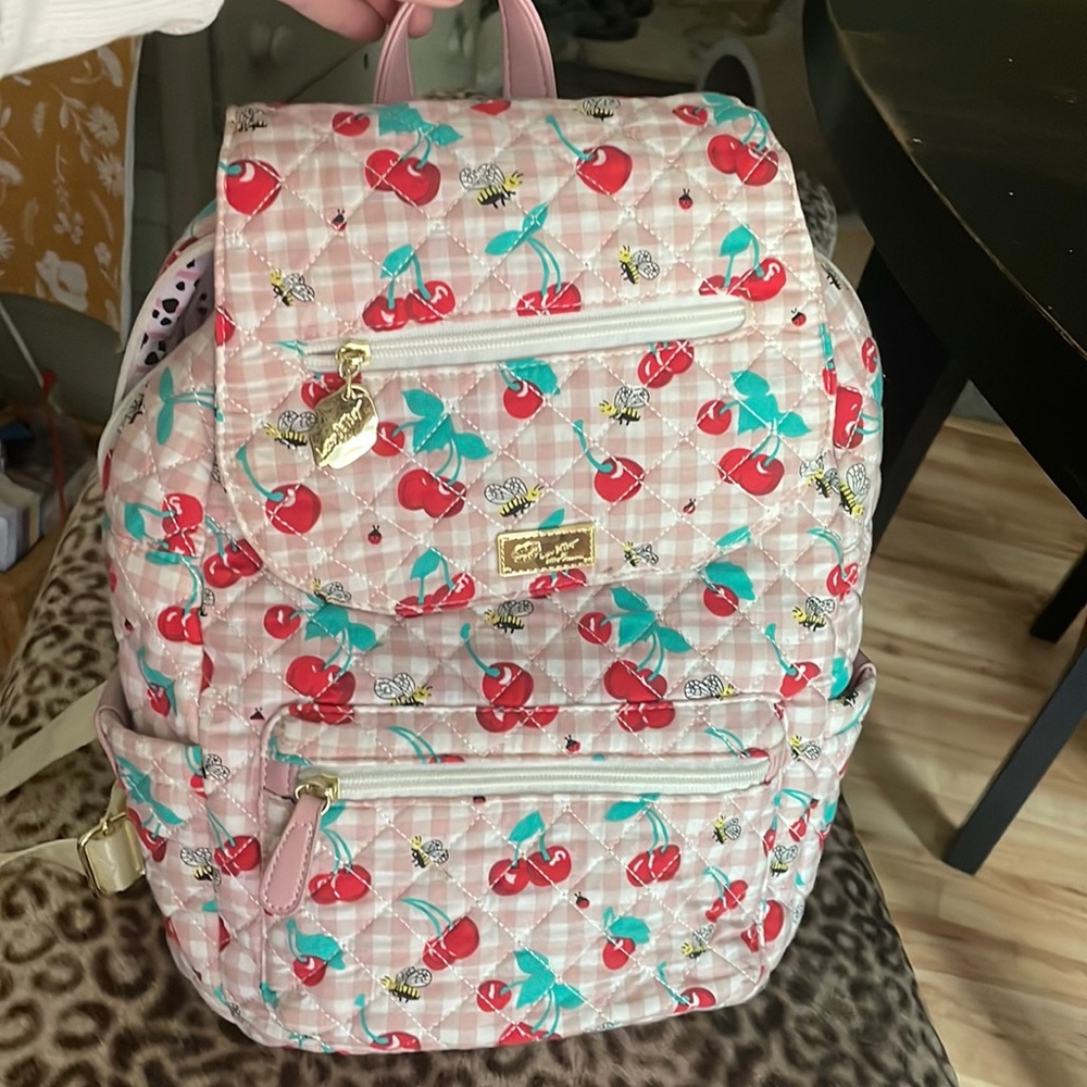 Luv Betsey Cherry Bookbag!